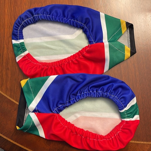 Side Mirror Covers for small vehicle South African flag - Picture 3 of 3